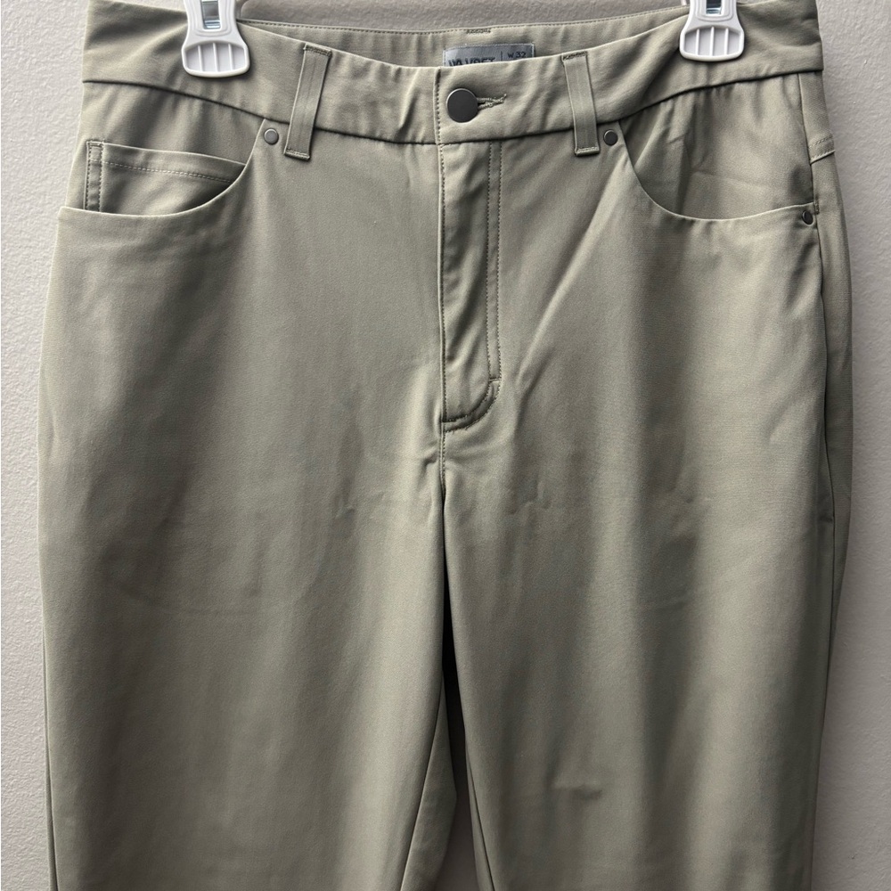 VRST Men’s Limitless 5 Pocket Beige Athletic Performance Golf Pants 32x32
